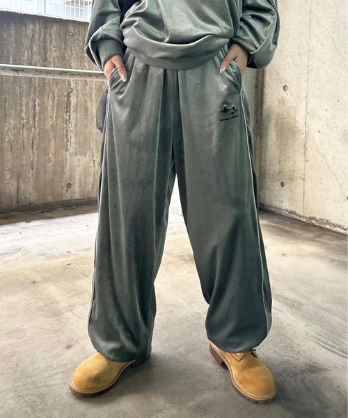 sedacle(セダクル)の「ベロアトラックパンツ【SETUP着用可能】(その他パンツ・メンズ・グレー/ネイビー・MEDIUM/LARGE)」の7枚目の写真