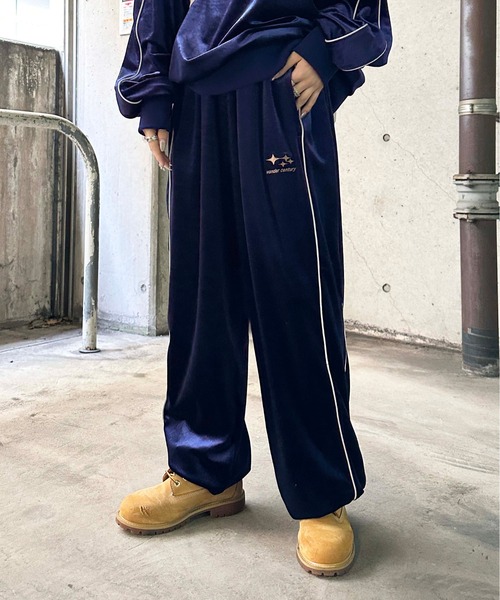 sedacle(セダクル)の「ベロアトラックパンツ【SETUP着用可能】(その他パンツ・メンズ・グレー/ネイビー・MEDIUM/LARGE)」の13枚目の写真