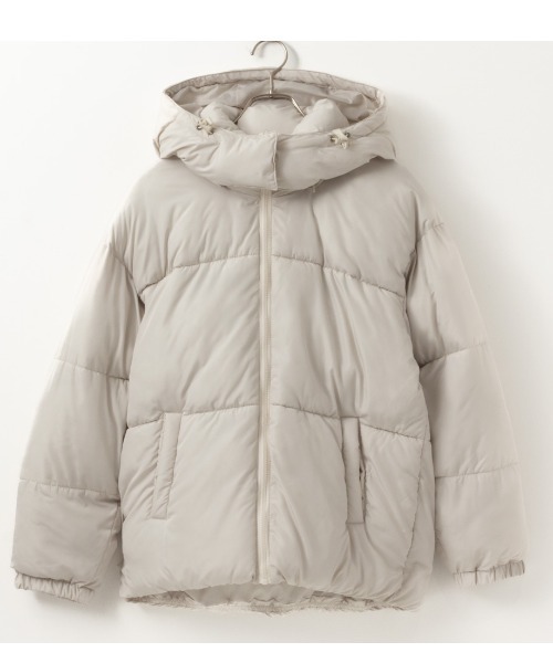 セール】NAVY 撥水 フード取り外し 2WAY中綿 ジャケット アウター