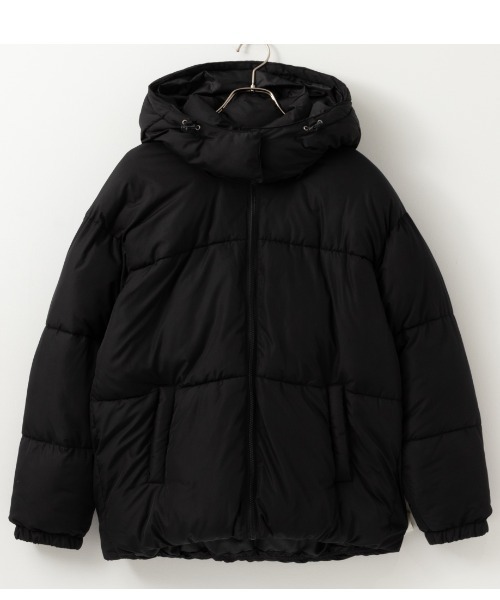 NAVY 撥水 フード取り外し 2WAY中綿 ジャケット アウター（ダウン