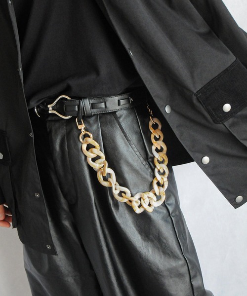 NILWAY（ニルウェイ）の「アソートウォレットチェーン（ウォレットチェーン・メンズ・ブラック系/ブラック/ピンク/ブルー/ベージュ/シルバー・FREE）」の3枚目の写真