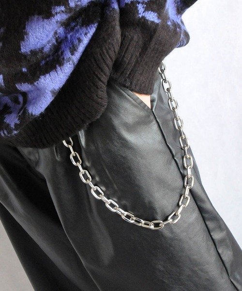 NILWAY（ニルウェイ）の「アソートウォレットチェーン（ウォレットチェーン・メンズ・ブラック系/ブラック/ピンク/ブルー/ベージュ/シルバー・FREE）」の6枚目の写真