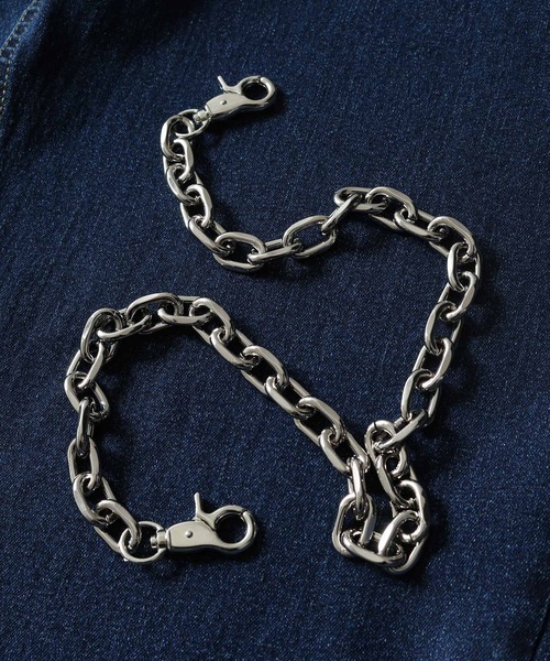 NILWAY（ニルウェイ）の「アソートウォレットチェーン（ウォレットチェーン・メンズ・ブラック系/ブラック/ピンク/ブルー/ベージュ/シルバー・FREE）」の7枚目の写真