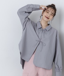 N.（N. Natural Beauty Basic） | ◆フロントリボンシャツ(シャツ/ブラウス)