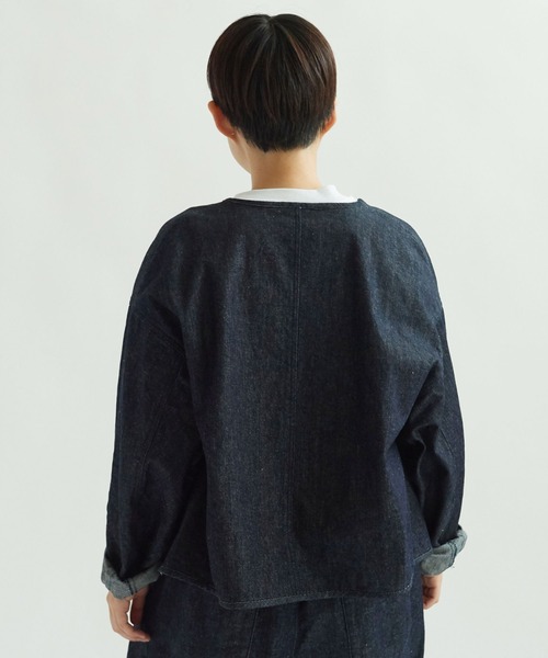 yuni（ユニ ）の「10oz デニム haori ジャケット 1701JK003241