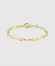 ISOLATION（アイソレーション）の「【ISOLATION / アイソレーション】silver925 Oval Chain Bracelet (K18gp) / オーバルチェーンブレスレット（ブレスレット）」