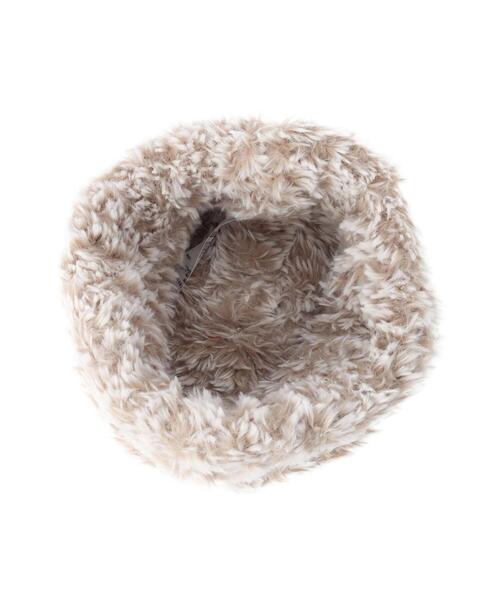 Samansa Mos2（サマンサ モスモス）の「モールニットワッチ（ハット・レディース・オフホワイト/ベージュ・F）」の15枚目の写真