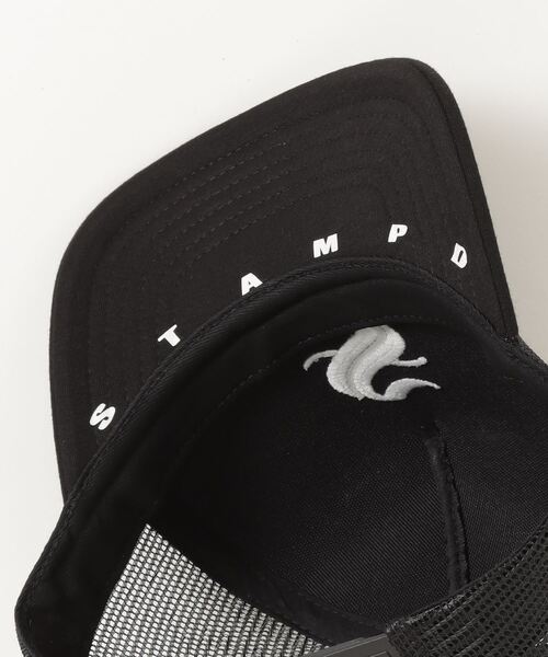 STAMPD（スタンプド）の「SEASET S NEOPRENE TRUCKER（キャップ・メンズ・ブラック・OS）」の3枚目の写真