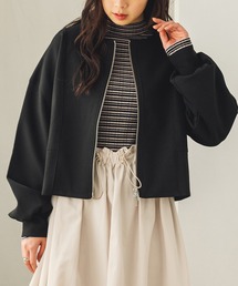 hunch（ハンチ）の「ダンボールジップショートブルゾン（ブルゾン）」