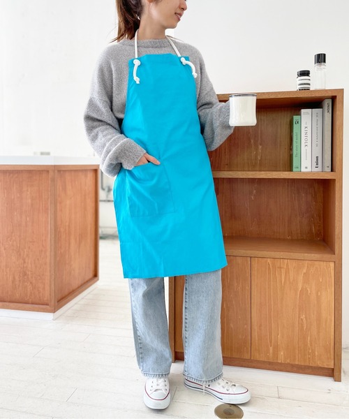 セール】【LIFEMAX】コットンループエプロン MK7000 ※（エプロン