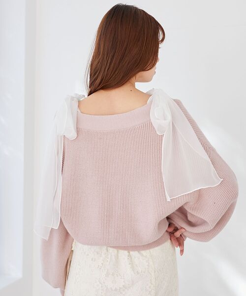 フラワー ビジュー レース ボレロ｜ファッション