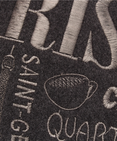 Rouge vif（ルージュヴィフ）の「Liberty別注2TONE CLUTCH（クラッチバッグ・レディース・ネイビー/グレー・FREE）」の9枚目の写真