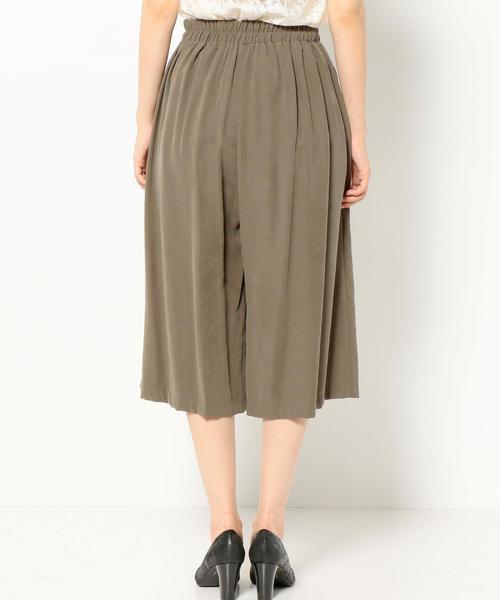 Another Edition（アナザーエディション）の「レーヨンポリエステルガウチョ/AEBC R/P GAUCHO FW◆（その他パンツ・レディース・ブラック/オレンジ/オリーブ・フリー）」の10枚目の写真