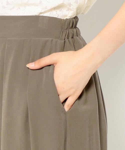 Another Edition（アナザーエディション）の「レーヨンポリエステルガウチョ/AEBC R/P GAUCHO FW◆（その他パンツ・レディース・ブラック/オレンジ/オリーブ・フリー）」の14枚目の写真