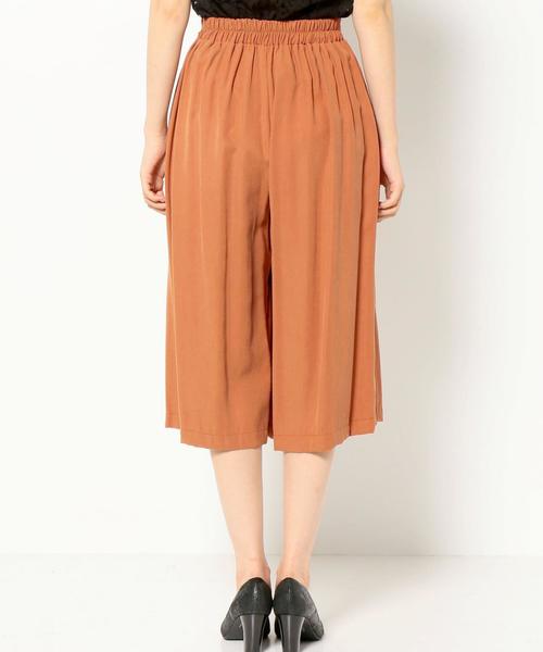 Another Edition（アナザーエディション）の「レーヨンポリエステルガウチョ/AEBC R/P GAUCHO FW◆（その他パンツ・レディース・ブラック/オレンジ/オリーブ・フリー）」の13枚目の写真