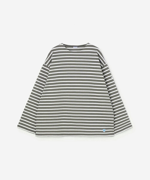 ORCIVAL（オーシバル）の「ORCIVAL | コットンロード ルーズTシャツ MEN（Tシャツ/カットソー・メンズ・ブルー系その他2/レッド系その他/ブルー系その他/グリーン系その他/ホワイト系その他5/グレー系その他/ブラック系その他2・3/5/4）」の4枚目の写真