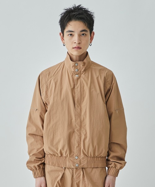 matsufuji ジャケット MATSUFUJI/マツフジ】Stand Collar Nylon Jacket（ナイロン