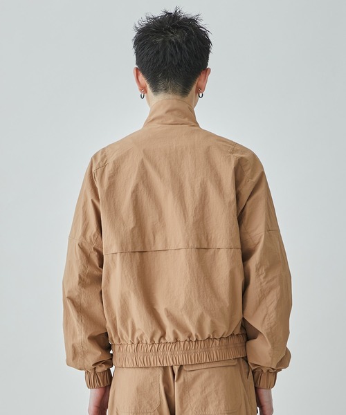 ジャケット・アウター MATSUFUJI Stand Collar Nylon Jacket MATSUFUJI [ Stand Collar Nylon Jacket ] BLACK | ロイド・エフ