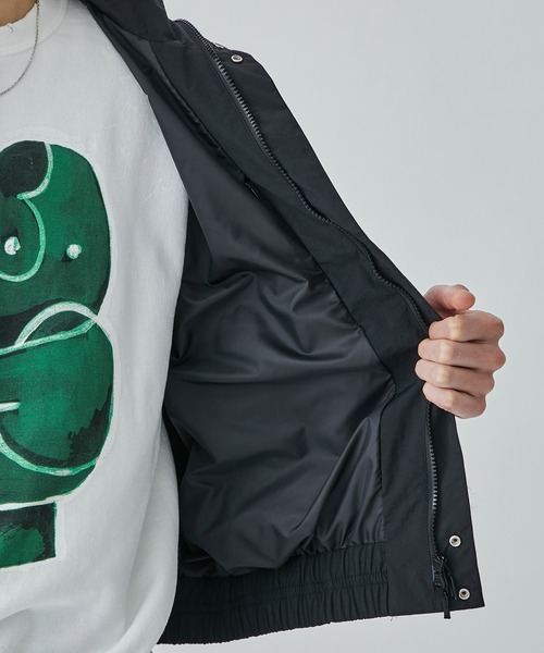 MATSUFUJI/マツフジ】Stand Collar Nylon Jacket（ナイロンジャケット