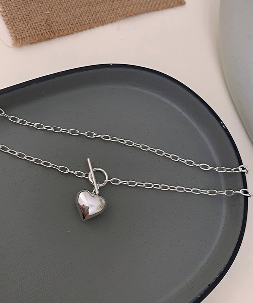 HALEY PESCA（ヘーリーペスカ）の「HALEY PESCA/メタルハート　マンテルチェーンネックレス（ネックレス・レディース・シルバー・FREE）」の17枚目の写真