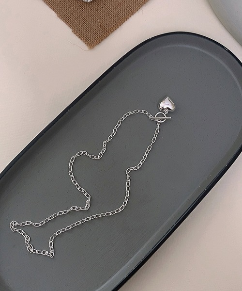 HALEY PESCA（ヘーリーペスカ）の「HALEY PESCA/メタルハート　マンテルチェーンネックレス（ネックレス・レディース・シルバー・FREE）」の14枚目の写真