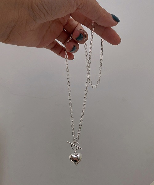HALEY PESCA（ヘーリーペスカ）の「HALEY PESCA/メタルハート　マンテルチェーンネックレス（ネックレス・レディース・シルバー・FREE）」の12枚目の写真