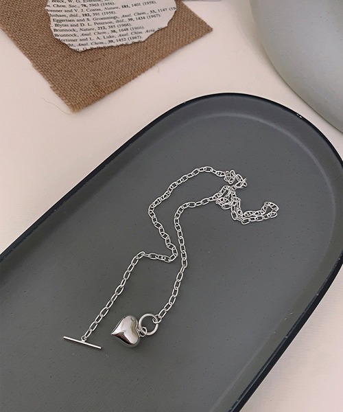 HALEY PESCA（ヘーリーペスカ）の「HALEY PESCA/メタルハート　マンテルチェーンネックレス（ネックレス・レディース・シルバー・FREE）」の11枚目の写真