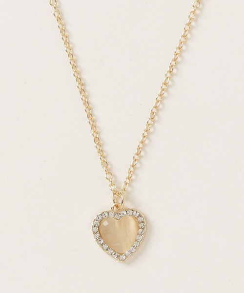 RUBY AND YOU（ルビーアンドユー）の「［select］ハートネックレス（ネックレス・レディース・ゴールド・FREE）」の5枚目の写真