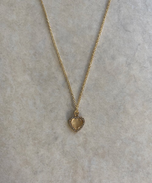 RUBY AND YOU（ルビーアンドユー）の「［select］ハートネックレス（ネックレス・レディース・ゴールド・FREE）」の6枚目の写真