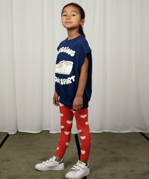 Mini Rodini(ミニロディーニ)の「mini rodini / マルチカラー&ハート柄 レギンスセット(レギンス/スパッツ・キッズ・マルチ・104/110/80/86/92/98/116/122)」の3枚目の写真