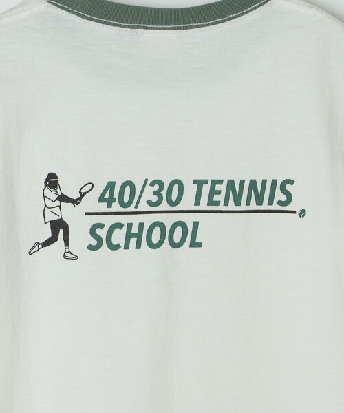 【セール】【SHIPS別注】Champion: ウォッシュ プリント リンガーネック 半袖 Tシャツ（Tシャツ/カットソー）｜Champion（チャンピオン）