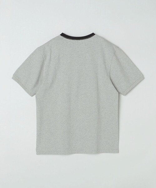 【セール】【SHIPS別注】Champion: ウォッシュ プリント リンガーネック 半袖 Tシャツ（Tシャツ/カットソー）｜Champion（チャンピオン）
