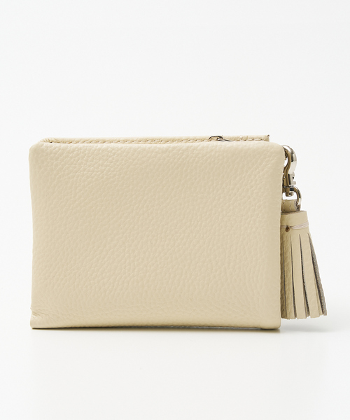 collex(コレックス)の「【WEB限定】【BEAURE/ヴュレ】カウレザー二つ折りウォレット(財布・レディース・ゴールド/ホワイト/グリーン/シルバー/ブラック・フリー)」の3枚目の写真