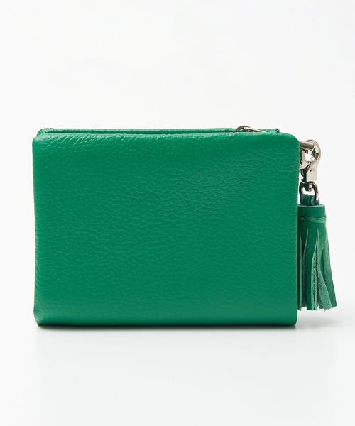 collex(コレックス)の「【WEB限定】【BEAURE/ヴュレ】カウレザー二つ折りウォレット(財布・レディース・ゴールド/ホワイト/グリーン/シルバー/ブラック・フリー)」の4枚目の写真