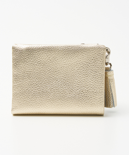 collex(コレックス)の「【WEB限定】【BEAURE/ヴュレ】カウレザー二つ折りウォレット(財布・レディース・ゴールド/ホワイト/グリーン/シルバー/ブラック・フリー)」の20枚目の写真