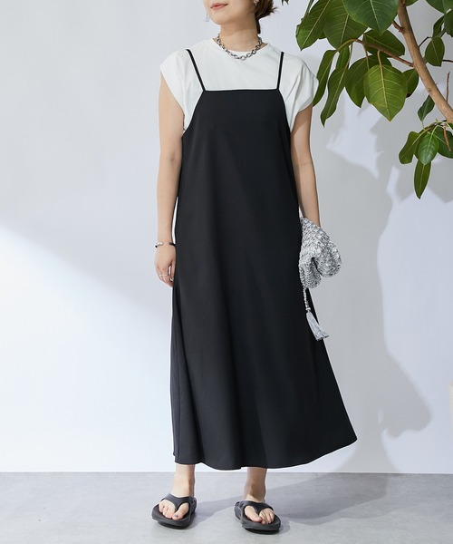 タグ付き❗️UN3D. kanako sasaki REBOR柄 キャミワンピース un dix cors（アンディコール）の「《2サイズ展開》前後2WAYキャミ