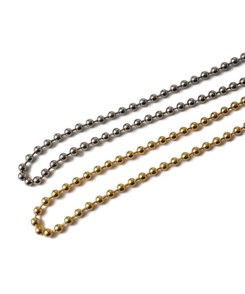 Subciety(サブサエティ)の「BALLCHAIN NECKLACE(ネックレス・メンズ・ゴールド/シルバー・FREE)」の7枚目の写真