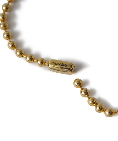 Subciety(サブサエティ)の「BALLCHAIN NECKLACE(ネックレス・メンズ・ゴールド/シルバー・FREE)」の16枚目の写真