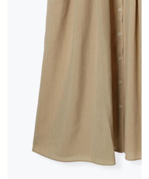 sm2rhythm（サマンサモスモスリズム）の「【撥水加工・イージーケア】スタンドカラーワンピース（ワンピース・レディース・ベージュ/ブラック・F）」の18枚目の写真