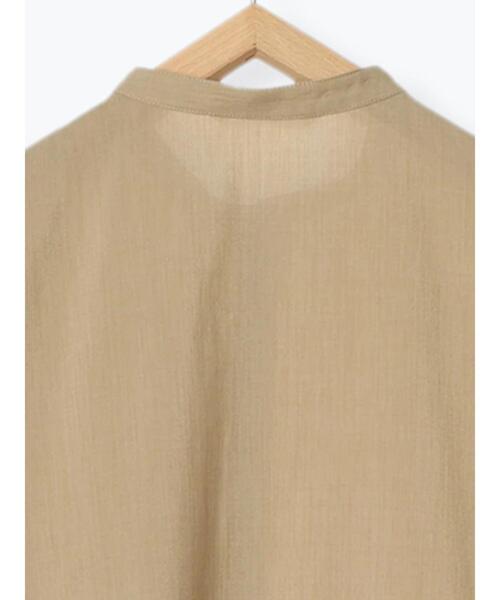 sm2rhythm（サマンサモスモスリズム）の「【撥水加工・イージーケア】スタンドカラーワンピース（ワンピース・レディース・ベージュ/ブラック・F）」の19枚目の写真