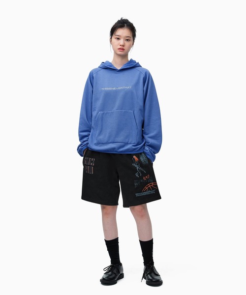 【THISISNEVERTHAT】バスケットボールスウェットショートレッ セール】Basketball Sweatshort（その他パンツ