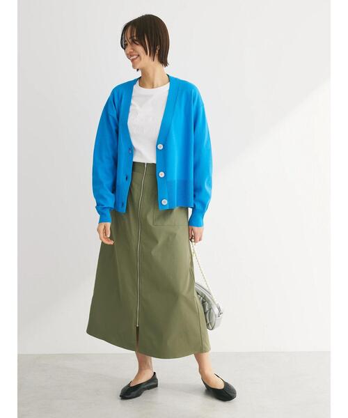 Green Parks(グリーンパークス)の「洗える ショート丈カーディガン(カーディガン/ボレロ・レディース・ブルー/グリーン/ブラック/ライトベージュ・FREE)」の15枚目の写真