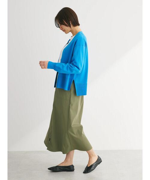 Green Parks(グリーンパークス)の「洗える ショート丈カーディガン(カーディガン/ボレロ・レディース・ブルー/グリーン/ブラック/ライトベージュ・FREE)」の16枚目の写真