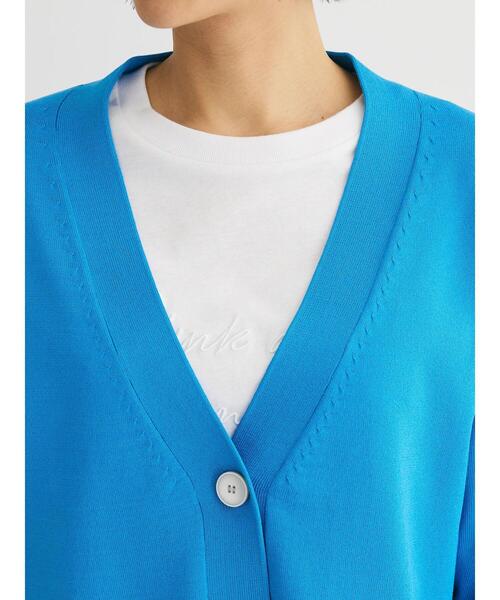 Green Parks(グリーンパークス)の「洗える ショート丈カーディガン(カーディガン/ボレロ・レディース・ブルー/グリーン/ブラック/ライトベージュ・FREE)」の13枚目の写真