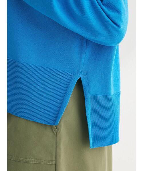 Green Parks(グリーンパークス)の「洗える ショート丈カーディガン(カーディガン/ボレロ・レディース・ブルー/グリーン/ブラック/ライトベージュ・FREE)」の5枚目の写真