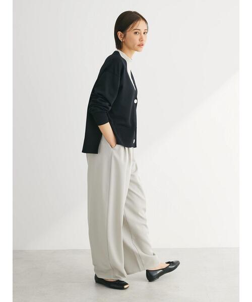 Green Parks(グリーンパークス)の「洗える ショート丈カーディガン(カーディガン/ボレロ・レディース・ブルー/グリーン/ブラック/ライトベージュ・FREE)」の7枚目の写真