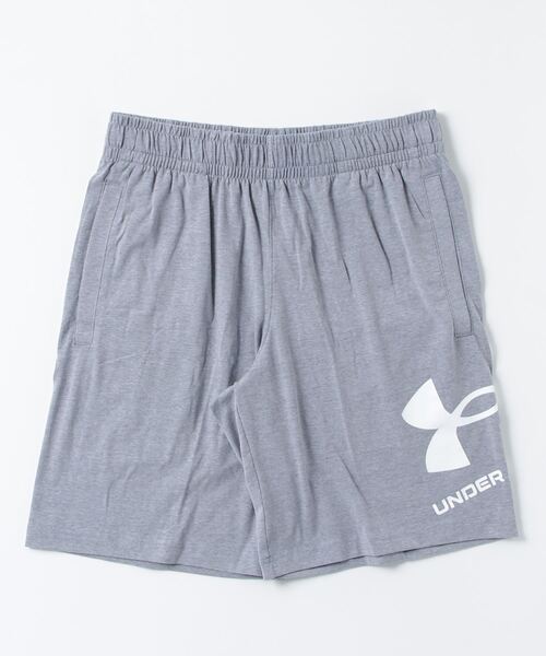 UNDER ARMOUR(アンダーアーマー)の「アンダーアーマー UAスポーツスタイル コットン ショーツ(その他パンツ・メンズ・ブラック/グレー・M/L/LL/3L)」の2枚目の写真