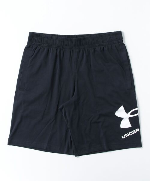 UNDER ARMOUR(アンダーアーマー)の「アンダーアーマー UAスポーツスタイル コットン ショーツ(その他パンツ・メンズ・ブラック/グレー・M/L/LL/3L)」の1枚目の写真