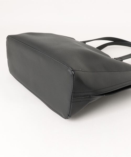 clear（クリア）の「トートバック[A4サイズ収納可]（トートバッグ・レディース・ブラック/グレイッシュベージュ/アイボリー・F）」の14枚目の写真