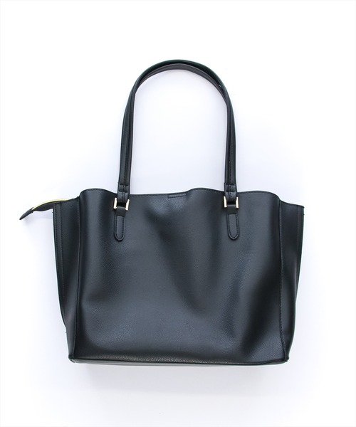 clear（クリア）の「トートバック[A4サイズ収納可]（トートバッグ・レディース・ブラック/グレイッシュベージュ/アイボリー・F）」の17枚目の写真